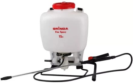 Опрыскиватель садовый GRINDA &quot;Fine Spray&quot; ранцевый, телескопический фибергласовый удлинитель, 15л 8-425215_z01 купить в Нягани