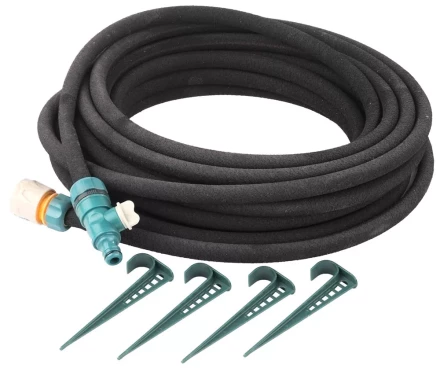 Шланг RACO сочащийся, в комплекте с коннекторами и колышками, 1/2&quot;x15м 4270-55927 купить в Нягани