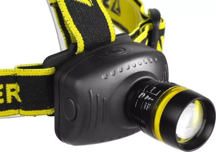 Фонарь STAYER &quot;PROFESSIONAL&quot; налобный светодиодный, 3Вт(140Лм), регулируемый фокус, 3 режима, 3ААА 56566 купить в Нягани