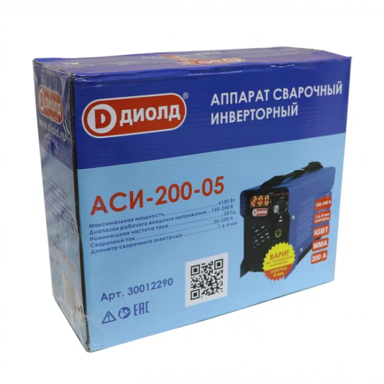 Аппарат сварочный инверторный Диолд АСИ 200-05 купить в Нягани