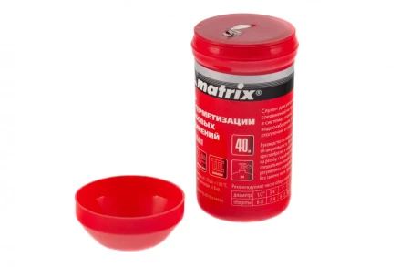 Нить для герметизации резьбовых соединений универсальная 150 м Matrix 88894 купить в Нягани