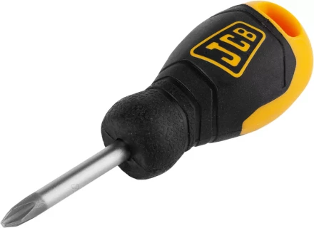 Отвертка JCB, хромомолибденовая сталь S2, двухкомпонентная рукоятка, магнитный наконечник, PH №2х40мм JSD001 купить в Нягани