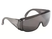 Очки защитные открытого типа затемненные ударопрочный поликарбонат  СИБРТЕХ 89156 купить в Нягани