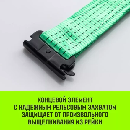 Ремень стяжной Евроборт (концевики ласточкин хвост) HITCH REGULAR 50 мм STF 400 DaN 3600 кг 4 м. (SZ068106) купить в Нягани