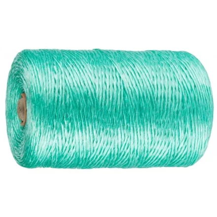 Шпагат ЗУБР многоцелевой полипропиленовый, зеленый, d=1,8 мм, 500 м, 50 кгс, 1,2 ктекс 50033-500 купить в Нягани