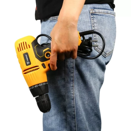 Дрель-шуруповерт сетевой DEKO DKSD500W, 063-4053 купить в Нягани