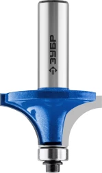 ЗУБР 38.1 x 17 мм, радиус 12.7 мм, фреза кромочная калевочная №1, Профессионал (28701-38.1)