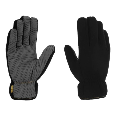 Перчатки универсальные, двойные, ПВХ нанесение, размер 10// Denzel 68097 купить в Нягани