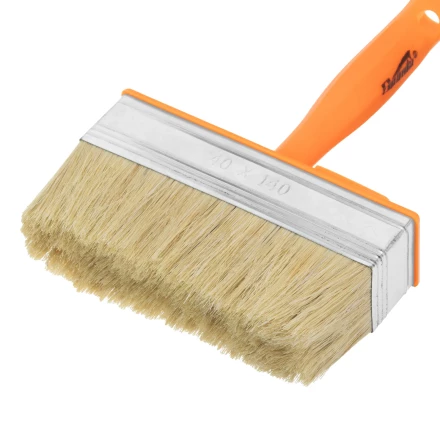 Кисть-ракля, 40х140 мм, натуральная щетина, пластмассовый корпус, пластмассовая ручка// Sparta 841069 купить в Нягани
