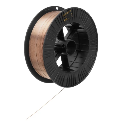 Омедненная проволока ER70S-6, диам. 1 мм, 15 кг, диам. катушки D300// Denzel 97543 купить в Нягани