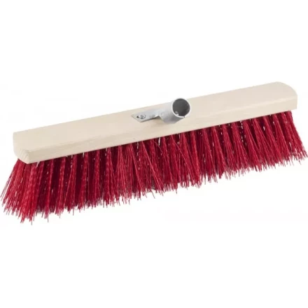 Щетка GRINDA &quot;EURO&quot; уличная без ручки, буковая колодка, жесткая щетина, с металлическим держателем для черенка, 40см 39193-40 купить в Нягани