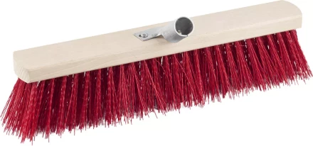 Щетка GRINDA &quot;EURO&quot; уличная без ручки, буковая колодка, жесткая щетина, с металлическим держателем для черенка, 40см 39193-40 купить в Нягани