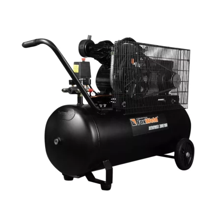 Компрессор масляный ременной AEROMAX 390/100 FoxWeld купить в Нягани