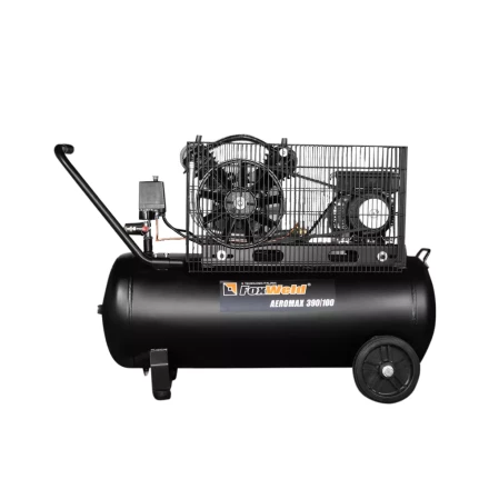 Компрессор масляный ременной AEROMAX 390/100 FoxWeld купить в Нягани