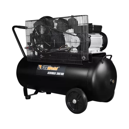 Компрессор масляный ременной AEROMAX 390/100 FoxWeld купить в Нягани