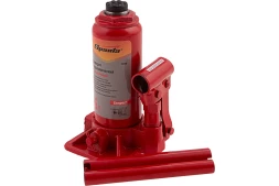 Домкрат гидравлический бутылочный, 6 т, h подъема 180–340 мм Sparta Compact 50340