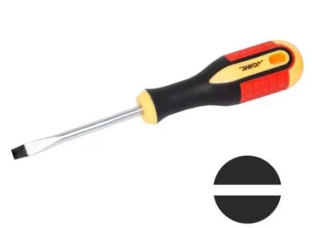Отвертка шлиц. 1,0х5,5х125мм,трехкомп рук. 19613 купить в Нягани
