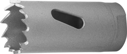 Коронка ЗУБР &quot;ЭКСПЕРТ&quot; биметаллическая, быстрорежущая сталь, глубина сверления до 38мм, d-22мм 29531-022_z01 купить в Нягани