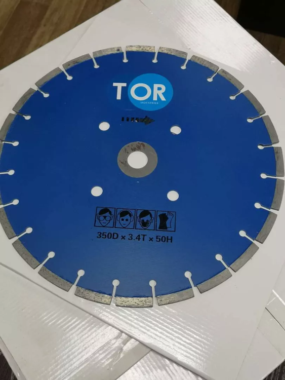 Диск по бетону для швонарезчиков HQR500A-2 (E) 350Dx3,6Tx50H (Cutter Disc 350 mm) 1019723 купить в Нягани