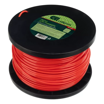 Леска для триммера круглая, на DIN катушке, 3.0 мм х 120 м, Россия Сибртех 961355 купить в Нягани