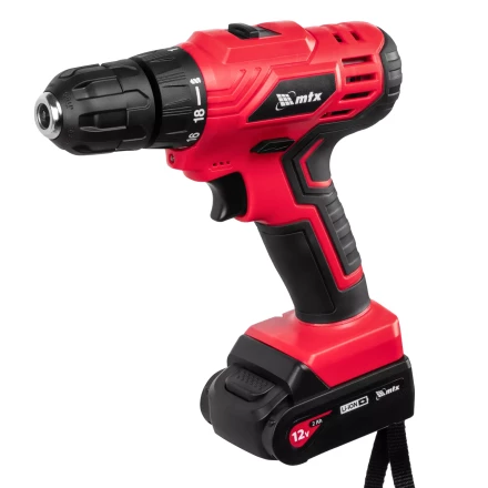 Дрель-шуруповерт аккумуляторная MTX MCDL-12-02, Li-Ion, 12 В, 2 акк. 26182 купить в Нягани