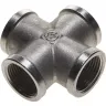 Крестовина GENERAL FITTINGS никелированная латунь, г/г/г/г, 3/4" 51048-3/4 купить в Нягани