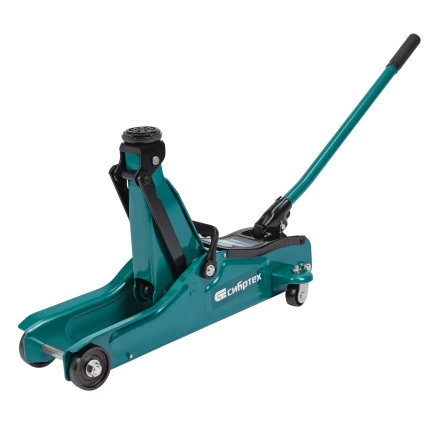 Домкрат гидравлический подкатной Сибртех 50830, 2 т, 85-330 мм, низкий подхват купить в Нягани