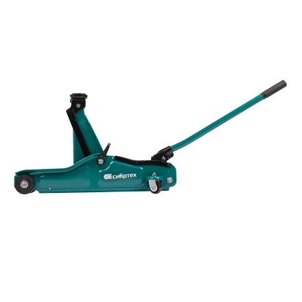 Домкрат гидравлический подкатной Сибртех 50830, 2 т, 85-330 мм, низкий подхват купить в Нягани