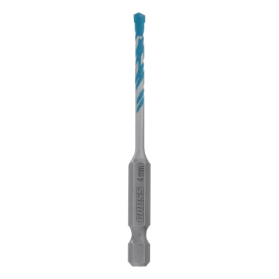 Сверло универсальное Gross, Multipurpose PRO, 6-гр. хвостовик, 4мм, 706010
