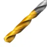 Сверло спиральное по металлу Denzel 5,5 х 139 мм, Р6М5, Golden Tip, удлиненное, 718255 купить в Нягани