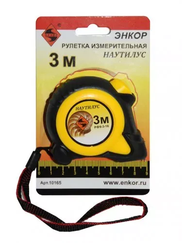 Рулетка 3м Наутилус Энкор 10165 купить в Нягани