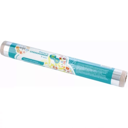 Фольга алюминиевая 9 мкм 280 мм х 5 м Elfe 95010 купить в Нягани