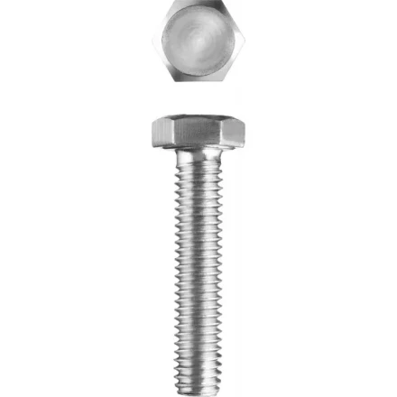 Болт ЗУБР &quot;МАСТЕР&quot; с шестигранной головкой, ГОСТ 7798-70, класс прочности 5.8, оцинкованный, M20x90мм, 5кг 303080-20-090 купить в Нягани