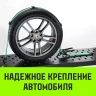 Ремень стяжной автовозный HITCH REGULAR 50мм STF 400 DaN 3000кг 3м резин. контроллер (3шт) 33мм (SZ068107) купить в Нягани