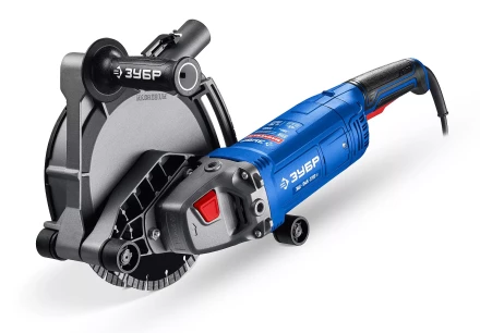 ЗУБР d 180 мм, 2200 Вт, 45 мм, штроборез (бороздодел), Профессионал (ЗШ-П45-2200 ПТ) купить в Нягани