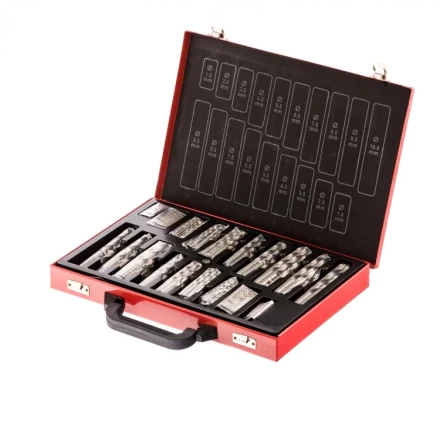 Набор сверл по металлу 1-10 мм 170 шт. HSS в металлическом кейсе Matrix 723170 купить в Нягани