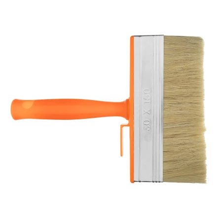 Кисть-ракля, 50х150 мм, натуральная щетина, пластмассовый корпус, пластмассовая ручка// Sparta 841070 купить в Нягани