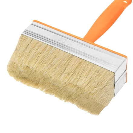 Кисть-ракля, 50х150 мм, натуральная щетина, пластмассовый корпус, пластмассовая ручка// Sparta 841070 купить в Нягани