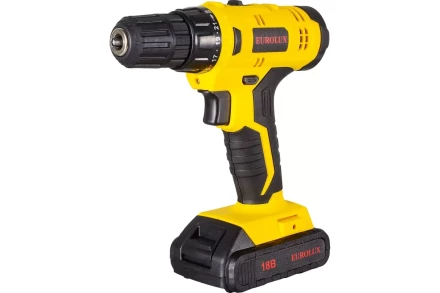 Дрель-шуруповерт Eurolux ДА-18/2Li 72/14/40 купить в Нягани