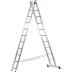 Лестница СИБИН универсальная, двухсекционная, 9 ступеней 38823-09 купить в Нягани