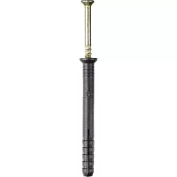 Дюбель-гвоздь полипропиленовый, потайный бортик, 6 x 60 мм, 1500 шт, STAYER Master 30640-06-060 30640-06-060