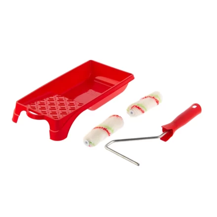 Малярный набор для работ с эмалями: кювета 150 мм х 290 мм и мини-валик 110 мм Сибртех 80453 купить в Нягани