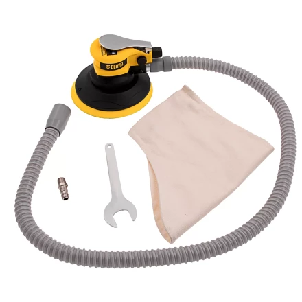 Эксцентриковая шлифовальная машина Denzel EPG150, 150 мм, 10000 об/мин, 5 мм, 160 л/мин 57476 купить в Нягани