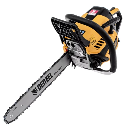 Пила цепная бензиновая Denzel DS-4516, шина 40 см, 45 см3, 2,5 л.с, шаг 0,325, паз 1,5 мм, 64 звена 95236 купить в Нягани