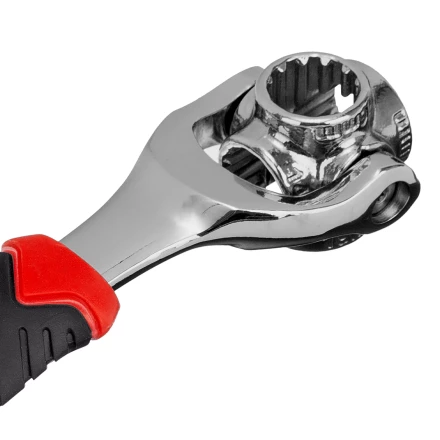 Ключ универсальный 48 в 1, СrV, 8-19мм, Spline Matrix 14999 купить в Нягани