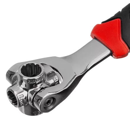 Ключ универсальный 48 в 1, СrV, 8-19мм, Spline Matrix 14999 купить в Нягани