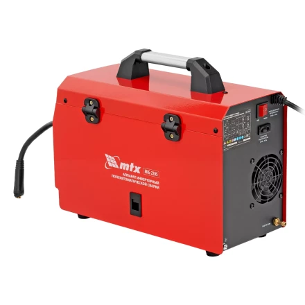 Аппарат инвертор. полуавтомат. cварки MTX MIG-220S 94304, 220A, ПВ 60%, катушка 5 кг купить в Нягани