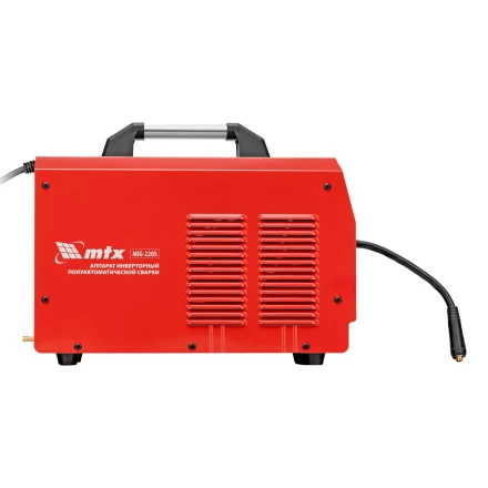 Аппарат инвертор. полуавтомат. cварки MTX MIG-220S 94304, 220A, ПВ 60%, катушка 5 кг купить в Нягани