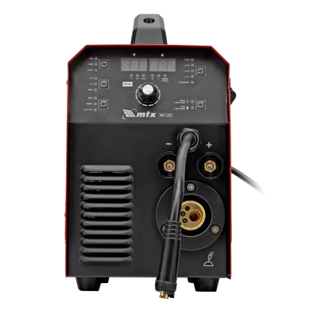 Аппарат инвертор. полуавтомат. cварки MTX MIG-220S 94304, 220A, ПВ 60%, катушка 5 кг купить в Нягани