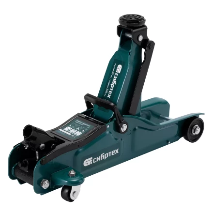 Домкрат гидравлический подкатной Сибртех 50831, 2 т, 85-330 мм, низкий подхват, в пласт. кейсе купить в Нягани
